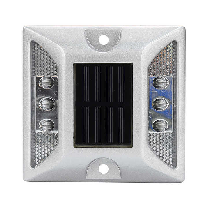 350g IP68 Solar Metal Rodas Rodas Branco LED Cor Para Construção Rodoviária
