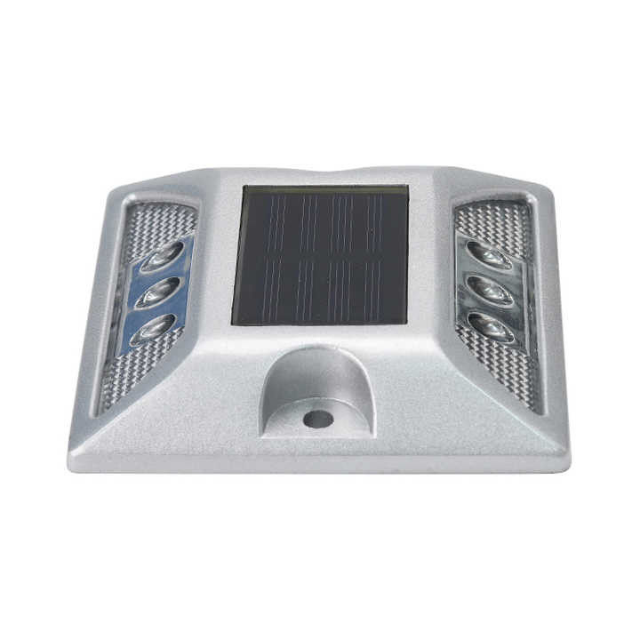 350g IP68 Solar Metal Rodas Rodas Branco LED Cor Para Construção Rodoviária
