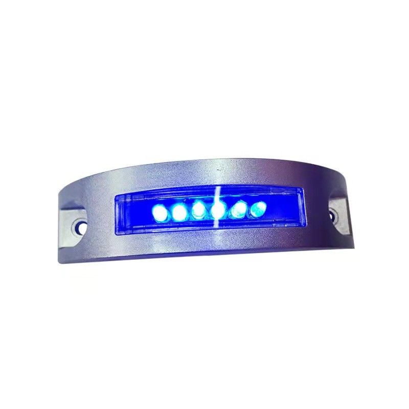 Meia-Lua Azul LED Cor Solar Olhos de Gato Rodoviário Para Melhorar a Segurança Rodoviária