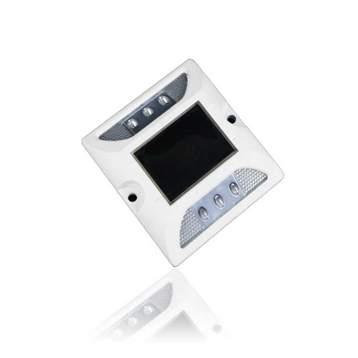 IP68 Flashing Steady Aluminum Solar Road Stud 5 cores para estrada escura