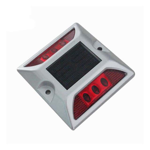 Anti-UV PC LED Solar Marcadores de Estrada de Alumínio Casting Estrada Stud Light