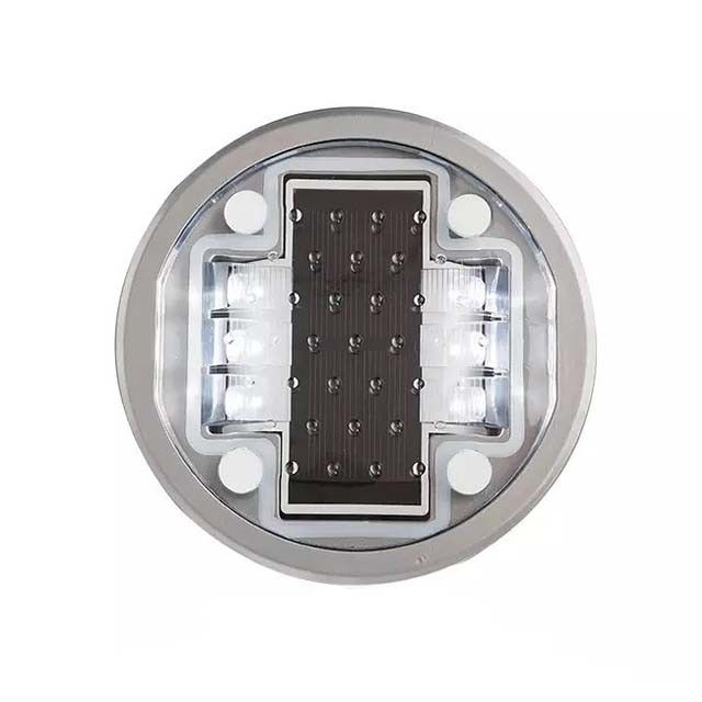 Refletores de estrada com energia solar IP68 com 5 cores LED