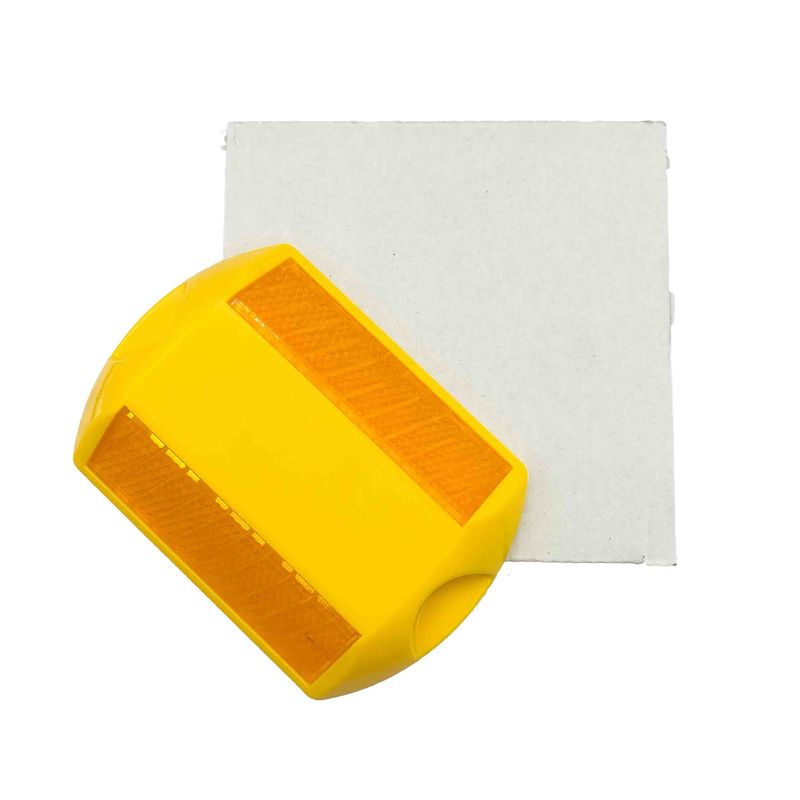 Cat Eye Road Sign Reflectors Traffic Yellow Cat's Eye Reflector para auto-estrada
