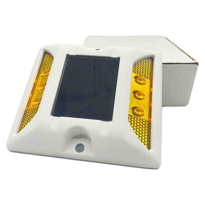 Anti-UV PC Solar LED Road Stud Reflectors Marcador de Pavimento Solar Personalizado