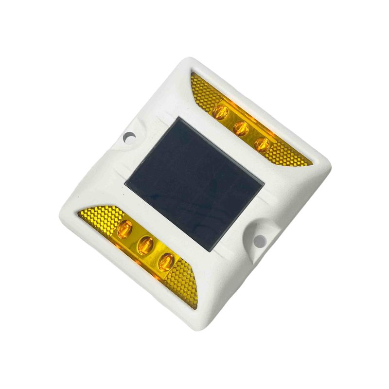Anti-UV PC Solar LED Road Stud Reflectors Marcador de Pavimento Solar Personalizado