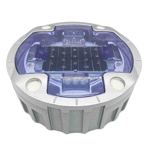 Lâmpada de aviso de trânsito intermitente Solar LED Road Stud Reflectors para a segurança rodoviária