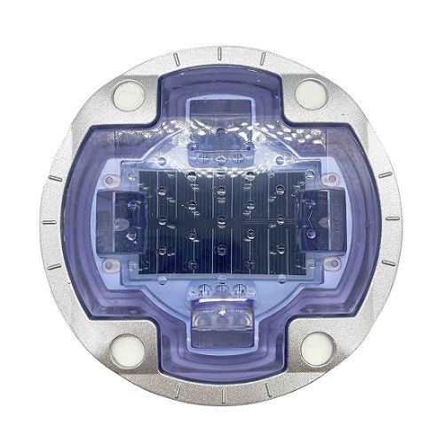 Lâmpada de aviso de trânsito intermitente Solar LED Road Stud Reflectors para a segurança rodoviária