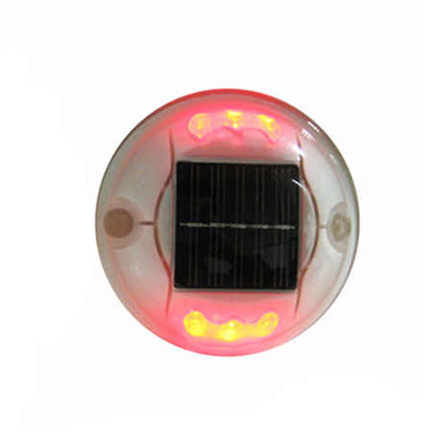 Outdoor PC Plástico Solar Road Marker Lights Road Side Cat Eye LED automático