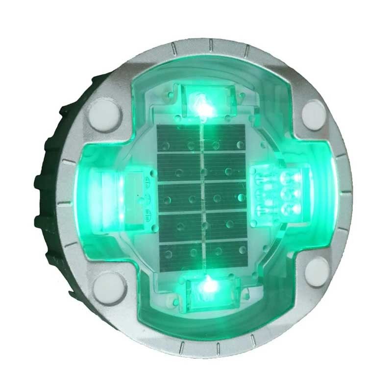Cores verdes LED solar Rodas de LED de alto brilho Diâmetro 120mm