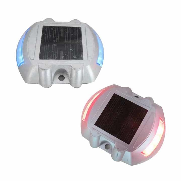 Ferradura Refletor solar LED Rodoviário Marcador Cachorro Olho Luminoso