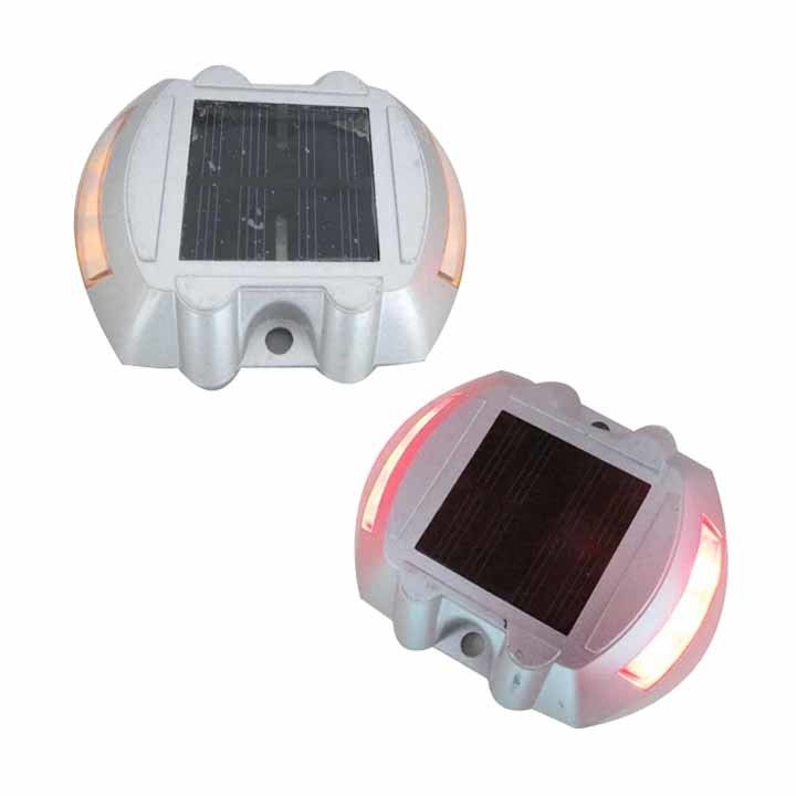 Ferradura Refletor solar LED Rodoviário Marcador Cachorro Olho Luminoso