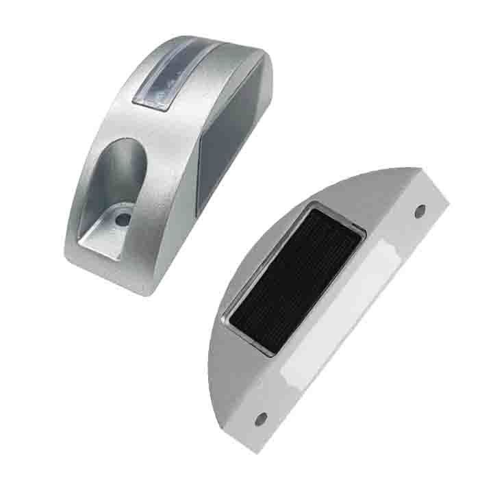 Semicircular Solar Cat Eyes Road Stud 20 toneladas Capacidade de Carga Para Parque Kerbstone