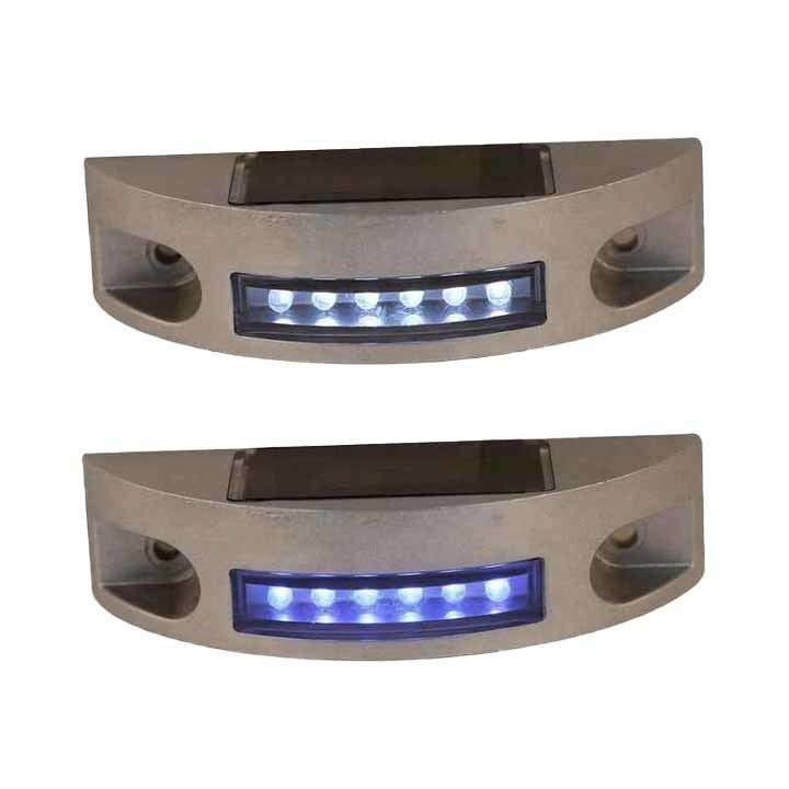 Semicircular Solar Cat Eyes Road Stud 20 toneladas Capacidade de Carga Para Parque Kerbstone