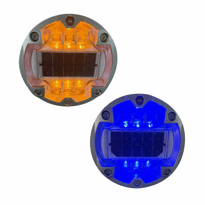 Heavy Duty IL300 Solar LED Rod Studs 10mm Diâmetro LED Solar Alimentado de Olho de Gato