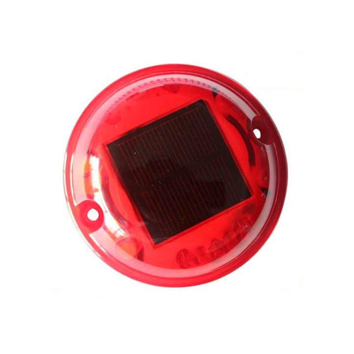 Rodas de estrada de plástico solar redondo Reflectores de estrada movidos a energia solar LED Luz de olhos de gato