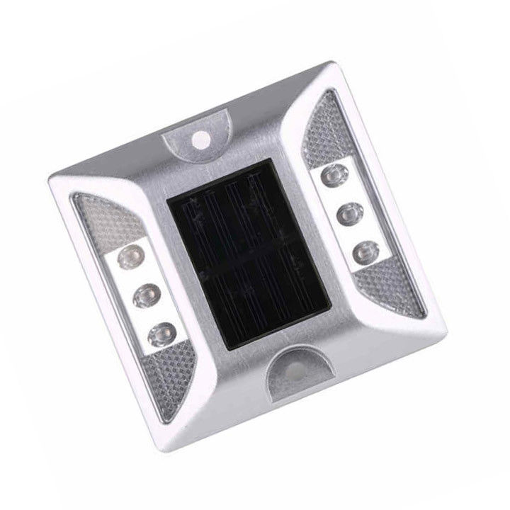 Lâmpadas de LED Solar Rodoviárias de Alumínio Branco Marcador de Pavimento