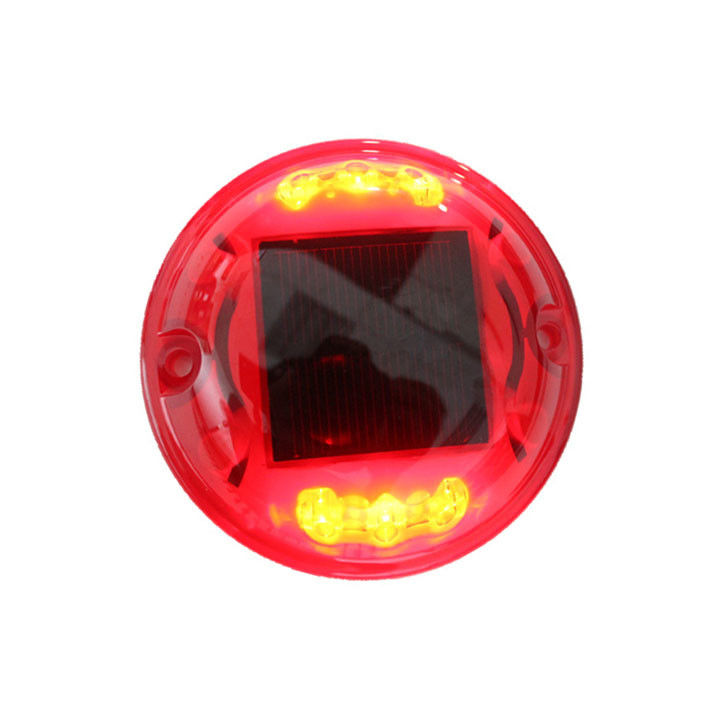 Material PC IP68 Rotunda Olho de Gato Rodoviário Stud 360 Graus Marcadores de Pavimento Luz
