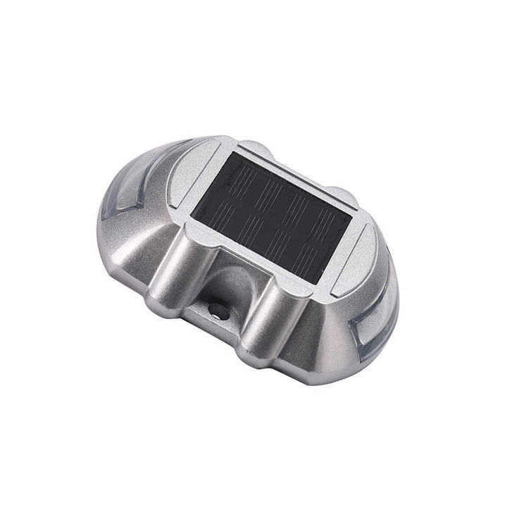 Olhos de Gato Luz de Marca Solar Alumínio LED Flashing Road Stud Light