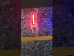 C102 Refletores de Rodas LED Solares em forma de Meia Lua 125*43*30mm Para Estradas e Caminhões